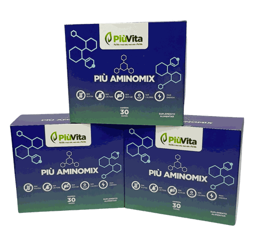 PiùVita Più Aminomix com 30 Sachês