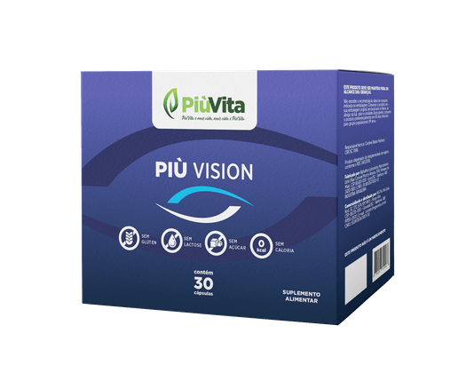 PiùVita Più Vision com 30 Cápsulas