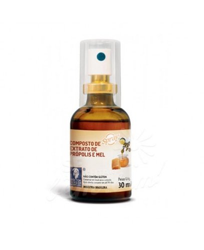 Composto de Extrato de Própolis e Mel Spray com 30ml