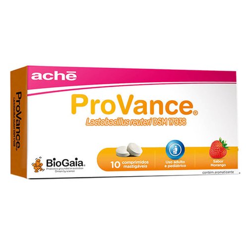 Provance 10 Comprimidos Mastigáveis Morango