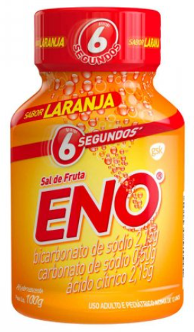 Eno Sal De Fruta Sabor Laranja 100g