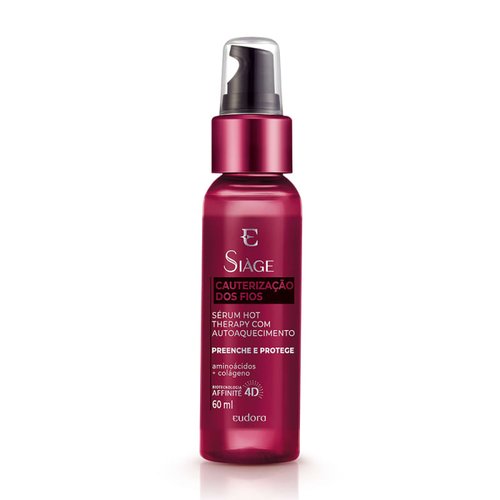 Siàge Sérum Capilar Hot Therapy Cauterização dos Fios 60ml