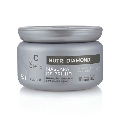 Siàge Máscara Capilar de Brilho Nutri Diamond 250g