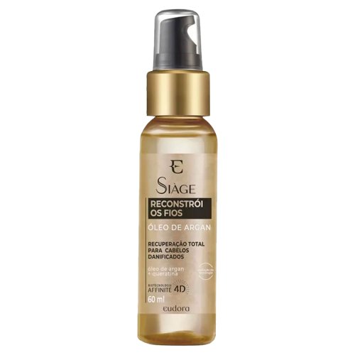 Siàge Óleo de Argan Reconstrói Os Fios 60ml