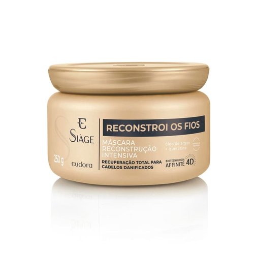 Siàge Máscara Capilar Reconstrói Os Fios 250g