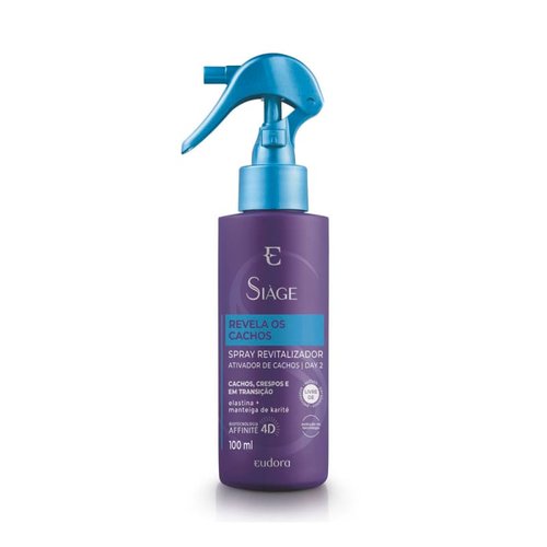 Siàge Spray Capilar Revitalizador  Revela Os Cachos 100ml