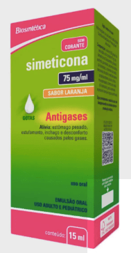 Simeticona 75mg/ml Biosintética 15ml Gotas