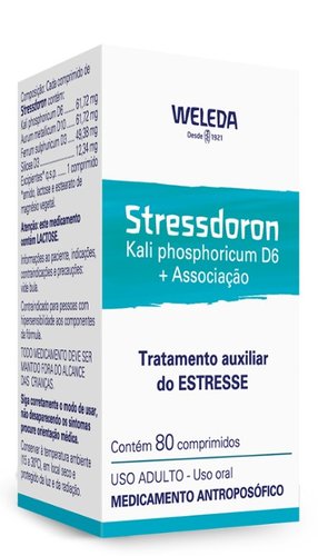 Stressdoron Weleda com 80 comprimidos