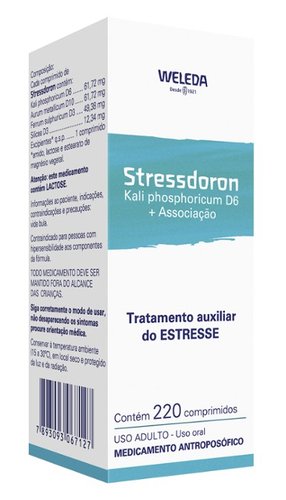 Stressdoron Weleda com 220 comprimidos