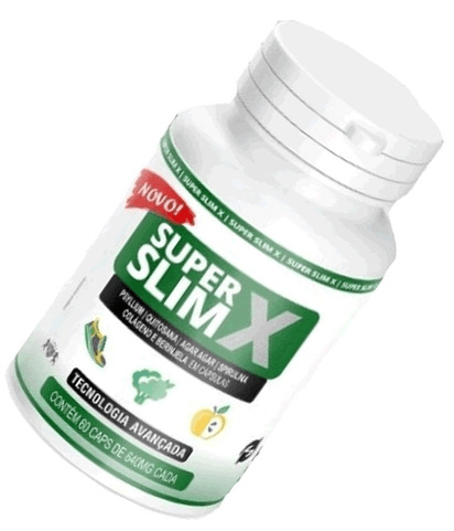 Super Slim X 640mg com 60 Cápsulas