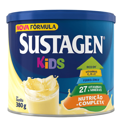 Sustagen Kids Sabor Baunilha 380g