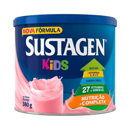 Sustagen Kids Sabor Morango 380g