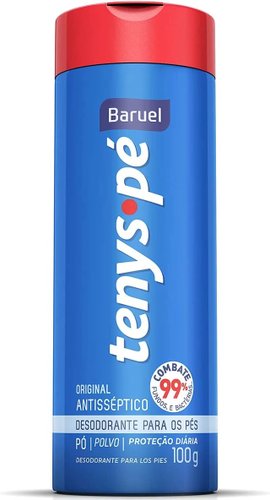 Tenys Pé Desodorante Talco Para os Pés 100g