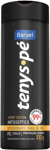 Tenys Pé Desodorante Talco Para os Pés Sport Edition 100g