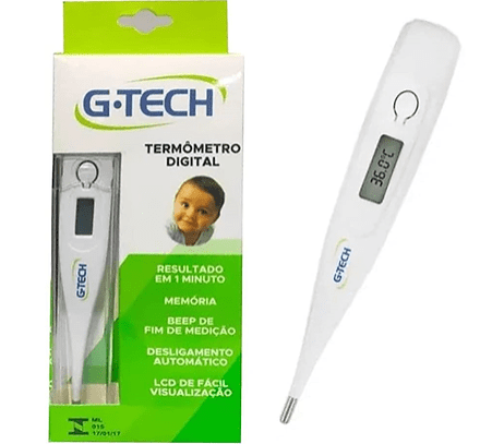 G-tech Termômetro Digital Branco