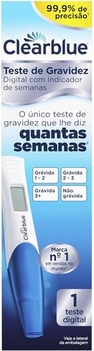 Clearblue Teste De Gravidez Com Indicador De Semanas 1UN