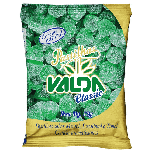 Valda Pastilha Classic 12g