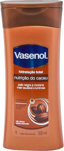 Vasenol Hidratação Total Nutrição do Cacau 200ml