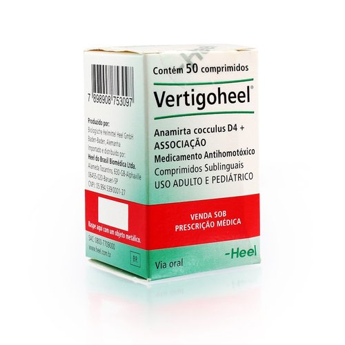 Heel Vertigoheel Com 50 comprimidos
