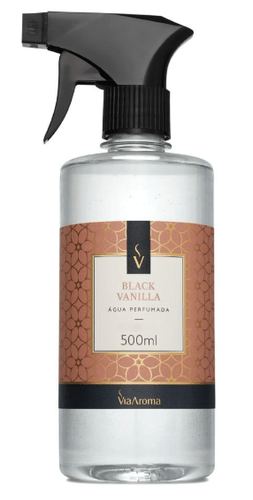 Via Aroma Água Perfumada Black Vanilla 500ml