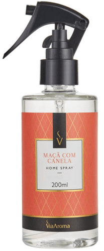 Via Aroma Água Perfumada Maçã com Canela 200ml
