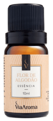 Via Aroma Essência Flor de Algodão 10ml