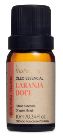 Via Aroma Óleo Essencial Laranja Doce 10ml