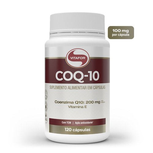 Vitafor Coenzima Q10 200mg 120 Cápsulas