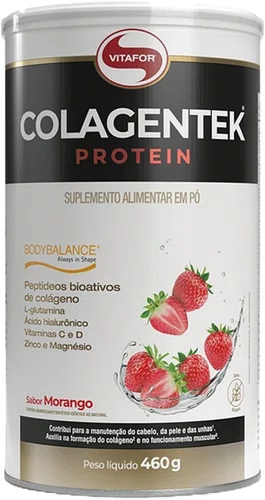 Vitafor Colagentek Protein Morango 460g