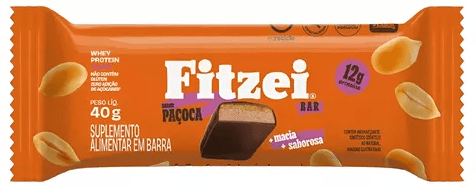 Vitafor Fitzei Paçoca Barra 40g