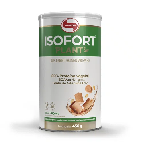 Vitafor Isofort Plant Paçoca 450g