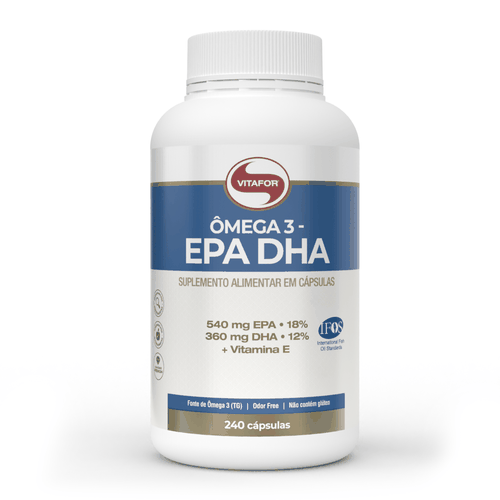 Ômega 3 EPA DHA 240 Cápsulas Vitafor