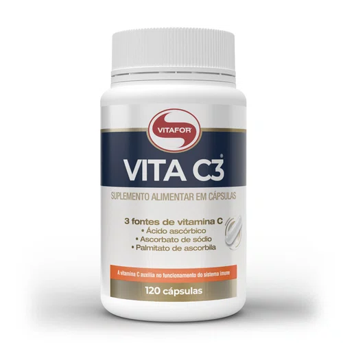 Vitafor Vita C3 com 120 Cápsulas
