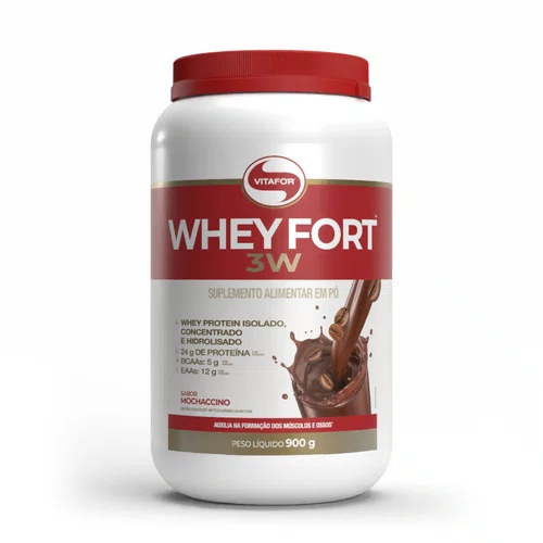 Vitafor Whey fort 3W Mochaccino 900g