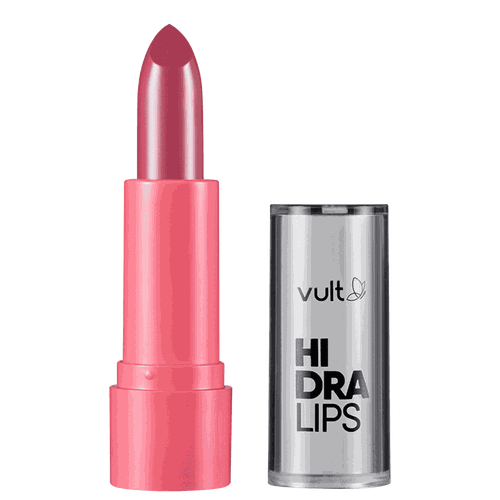 Vult Batom Cremoso Rosa Pétala Hidra Lips 3,6g