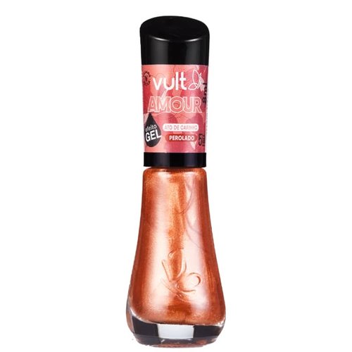 Vult Esmalte Cobre Perolado Ato de Carinho Amour 8ml