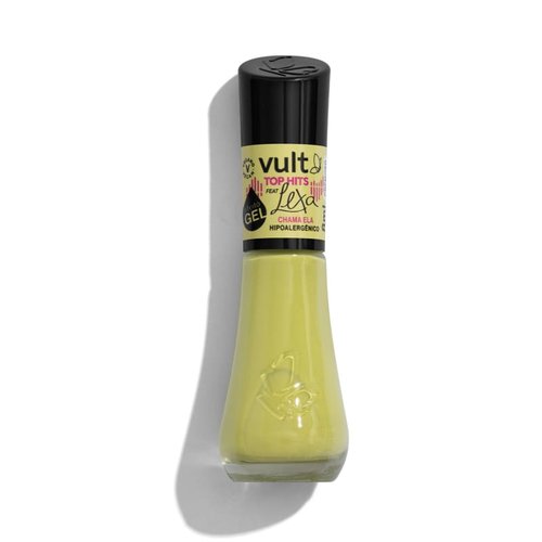 Vult Esmalte Cremoso Amarelo Chama Ela Top Hits feat Lexa 8ml