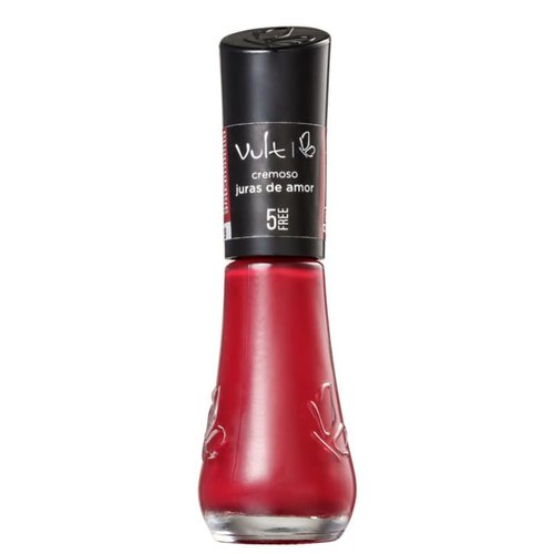 Vult Esmalte Cremoso Vermelho Juras de Amor 5Free 8ml