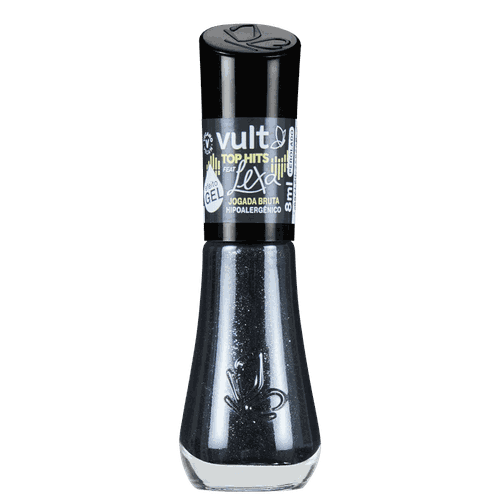 Vult Esmalte Perolado Preto Jogada Bruta Top Hits feat Lexa 8ml