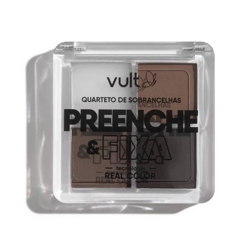 Vult Quarteto de Sombras para Sobrancelhas Preenche & Fixa 5g