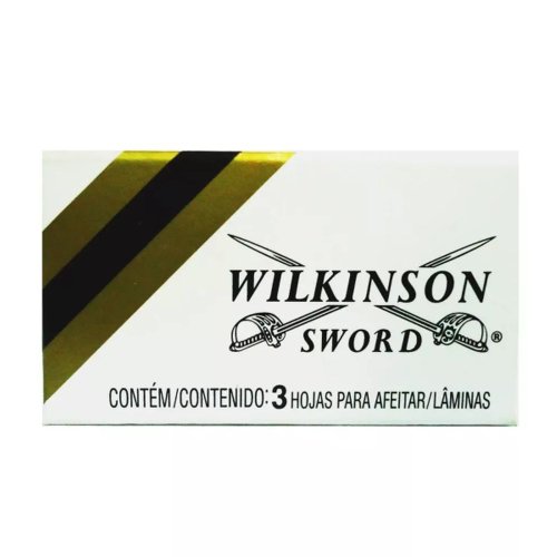 Wilkinson Lâmina Barbear Sword com 3un