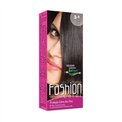 Yama Fashion Color Coloração Creme Castanho Escuro 3.0