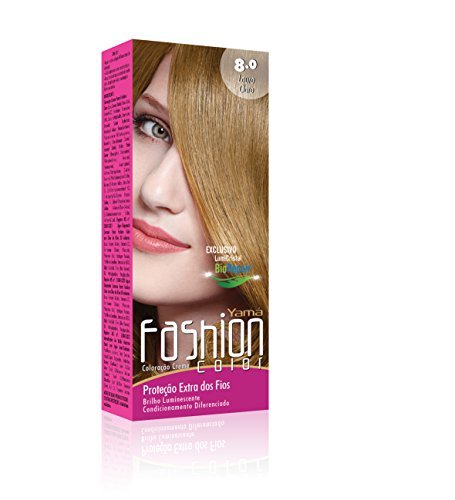 Yama Fashion Color Coloração Creme Louro Claro 8.0