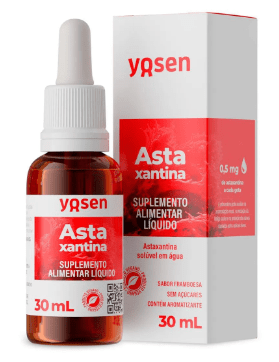 Yosen Suplemento Alimentar Astaxantina Gotas 30ml