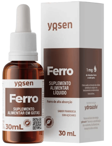 Yosen Suplemento Alimentar Ferro Gotas 30ml