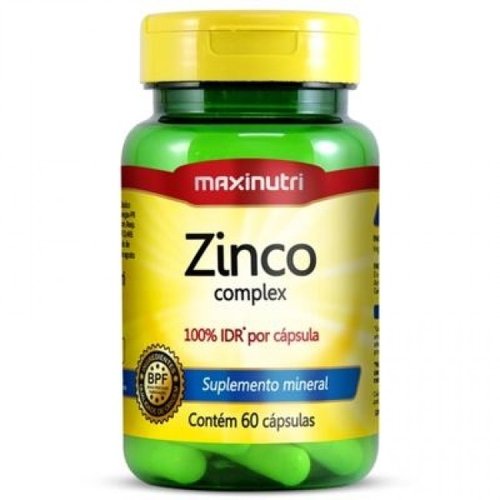 Maxinutri Zinco 60 Cápsulas