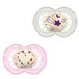 MAM Chupeta Original Night 6+ Dupla Rosa Meninas 2914